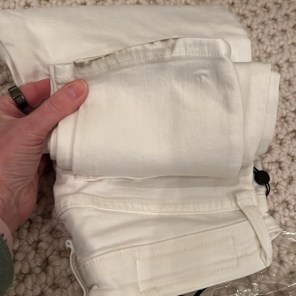 NWT rag & bone Jeans White Nina HighRise Ankle Skinny Retail $250 Size 23 - Picture 10 of 11